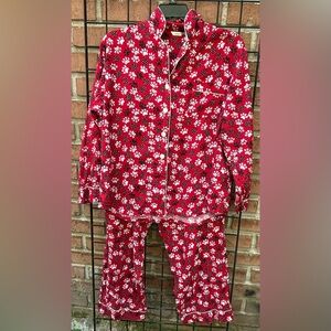 Cozy Pajamas with Paw Print Design